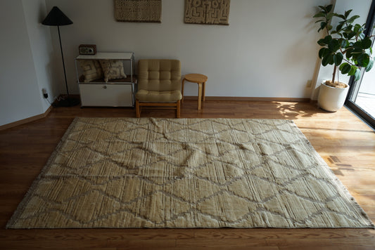 店頭販売 ORIGINAL IRAN QASHQAI KILIM LIVING MAIN SIZE " DIAMOND " 300 × 200 cm
