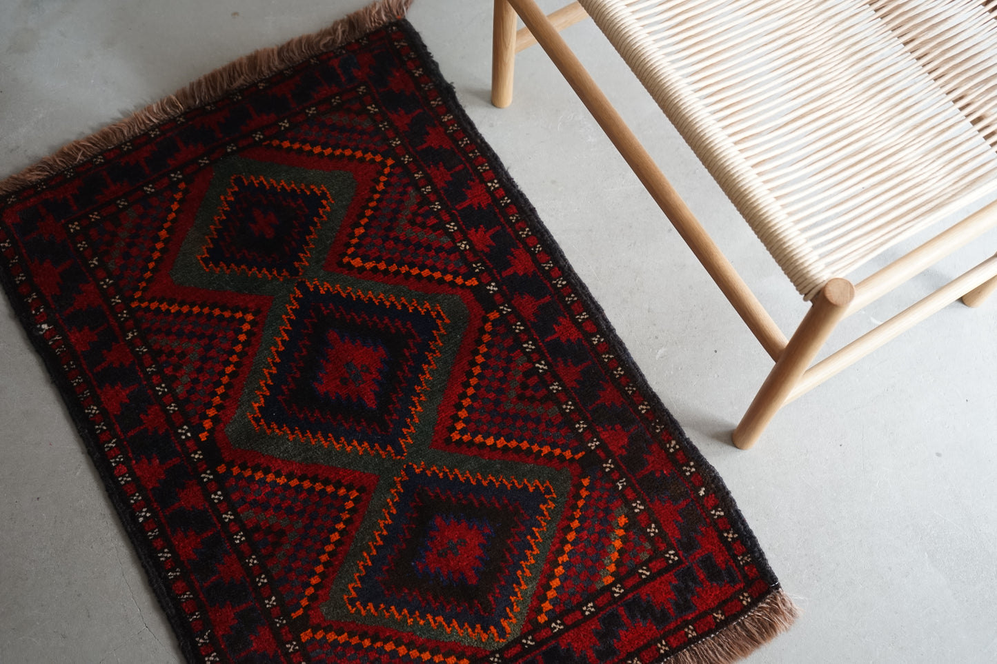 AFGHANISTAN BALUCH DOOR SIZE 1970-1980年代 93 × 64 cm