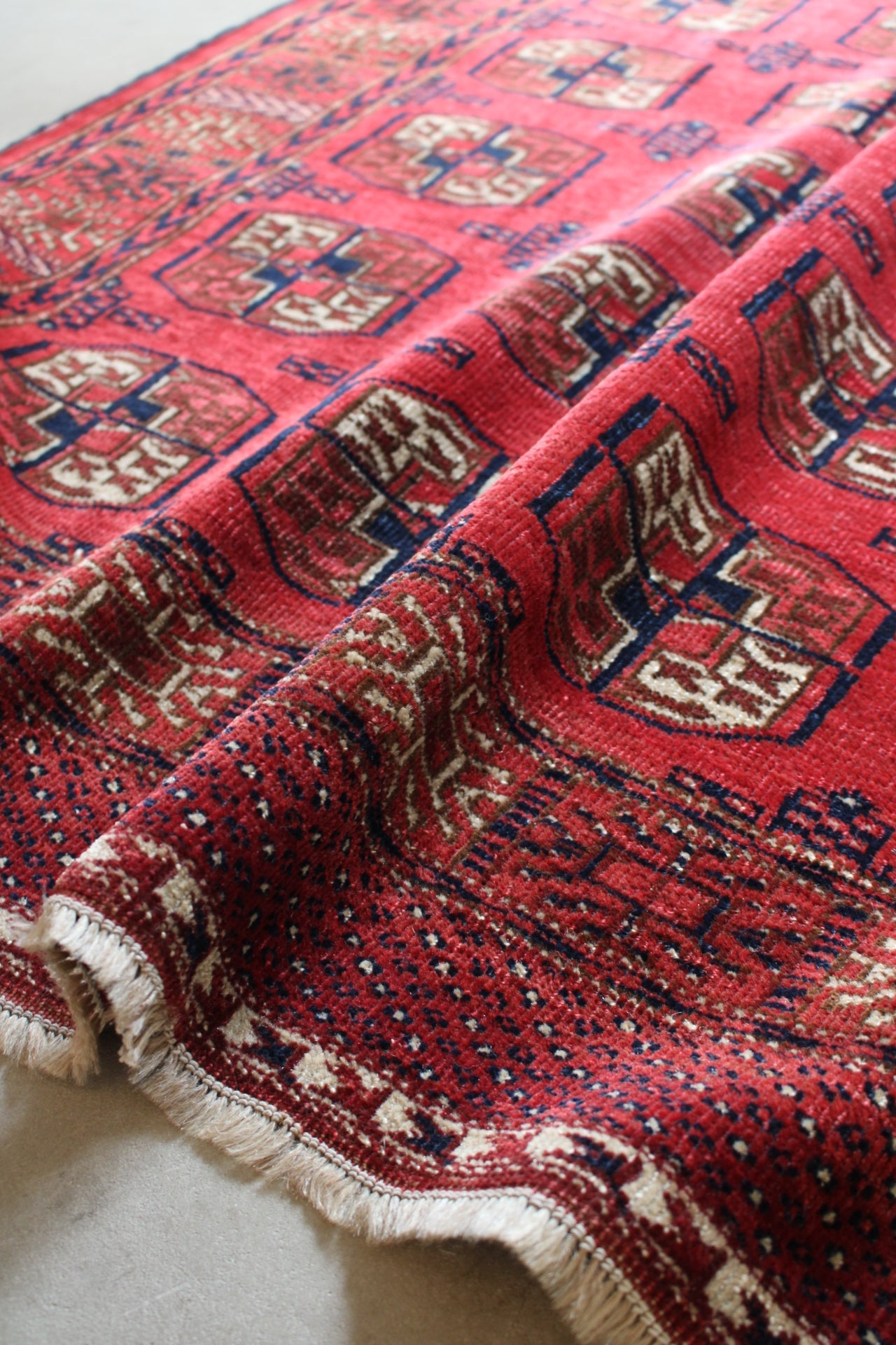 店頭販売 IRAN ANTIQUE TURKMEN YAMUT 1870年代 150 × 115 cm