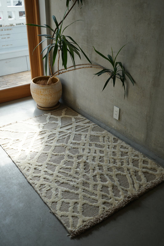 ORIGINAL IRAN QASHQAI KILIM " RIVERSIDE " 143 × 95 cm