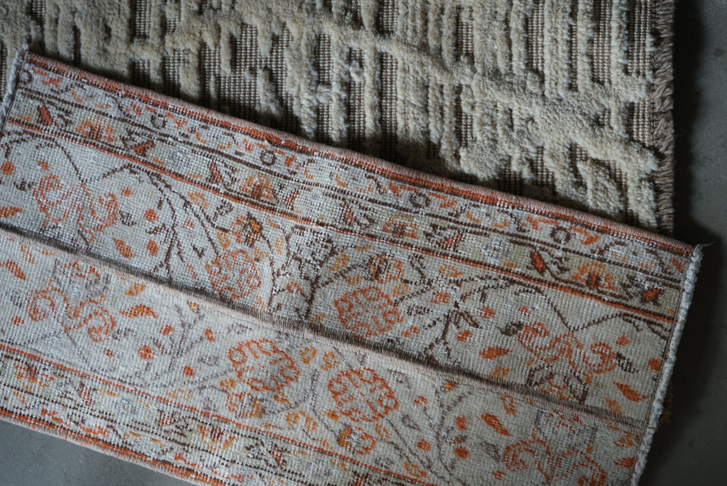 TURKEY VINTAGE SMALL RUG PATCHWORK 80 × 41 cm No.TR25163