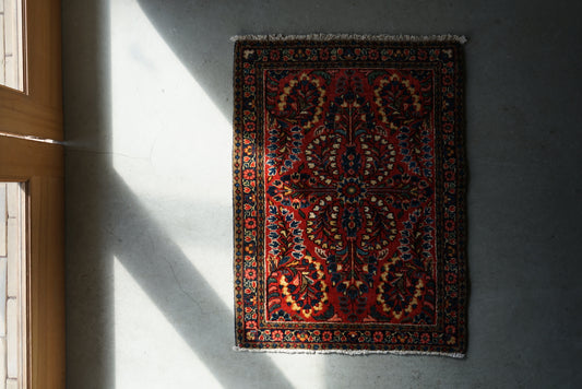 店舗販売 IRAN ANTIQUE LILIAN MOHAJERAN FARAHAN 1820年代 75 × 56 cm