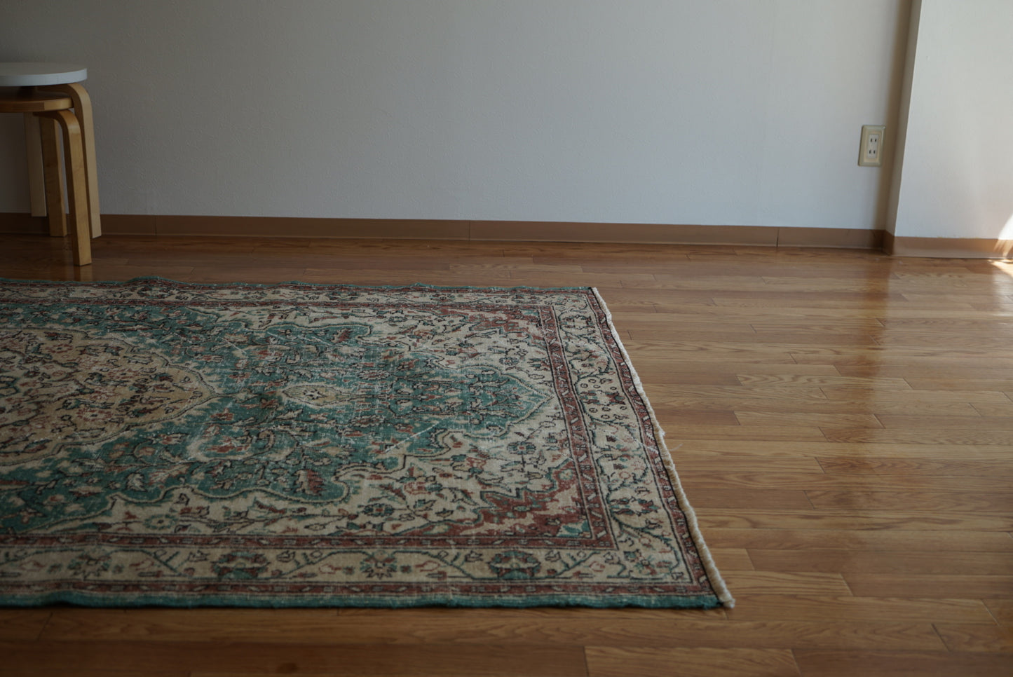 Türkiye Old Isparta EmeraldGreen 1970年代 267 × 169 cm No.TR25275