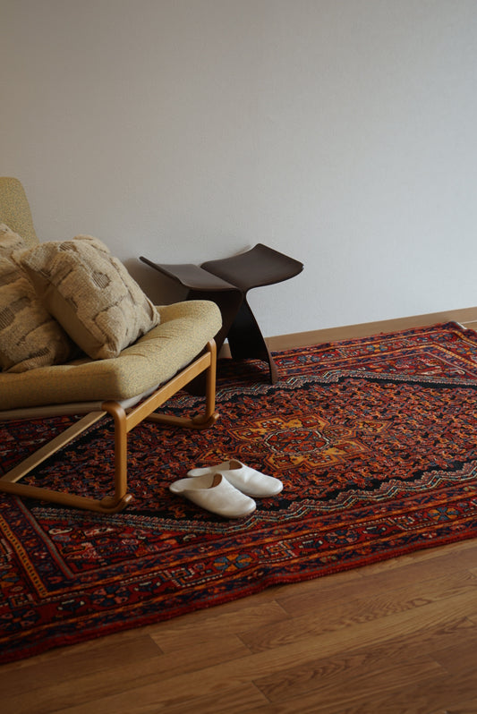 店頭販売 IRAN ANTIQUE ZANJAN 1920年代 220 × 135 cm