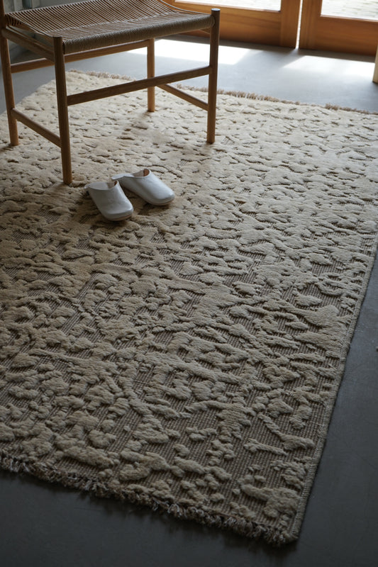 店頭販売 ORIGINAL IRAN QASHQAI KILIM LIVING SIZE " LIFE " 190 × 140 cm