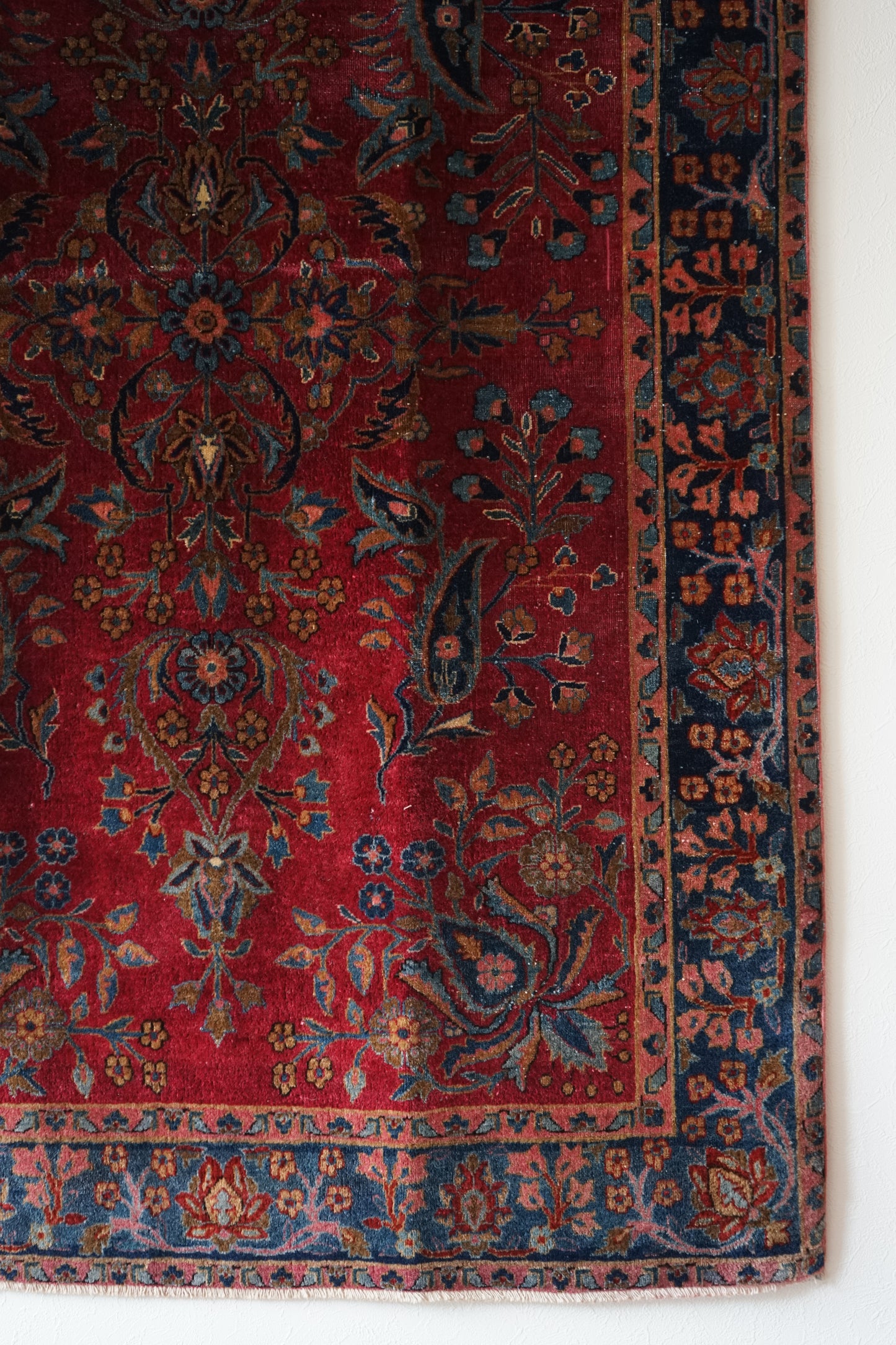 店頭販売 IRAN ANTIQUE KASHAN MOHTASHAM 1720年代 150 × 98 cm