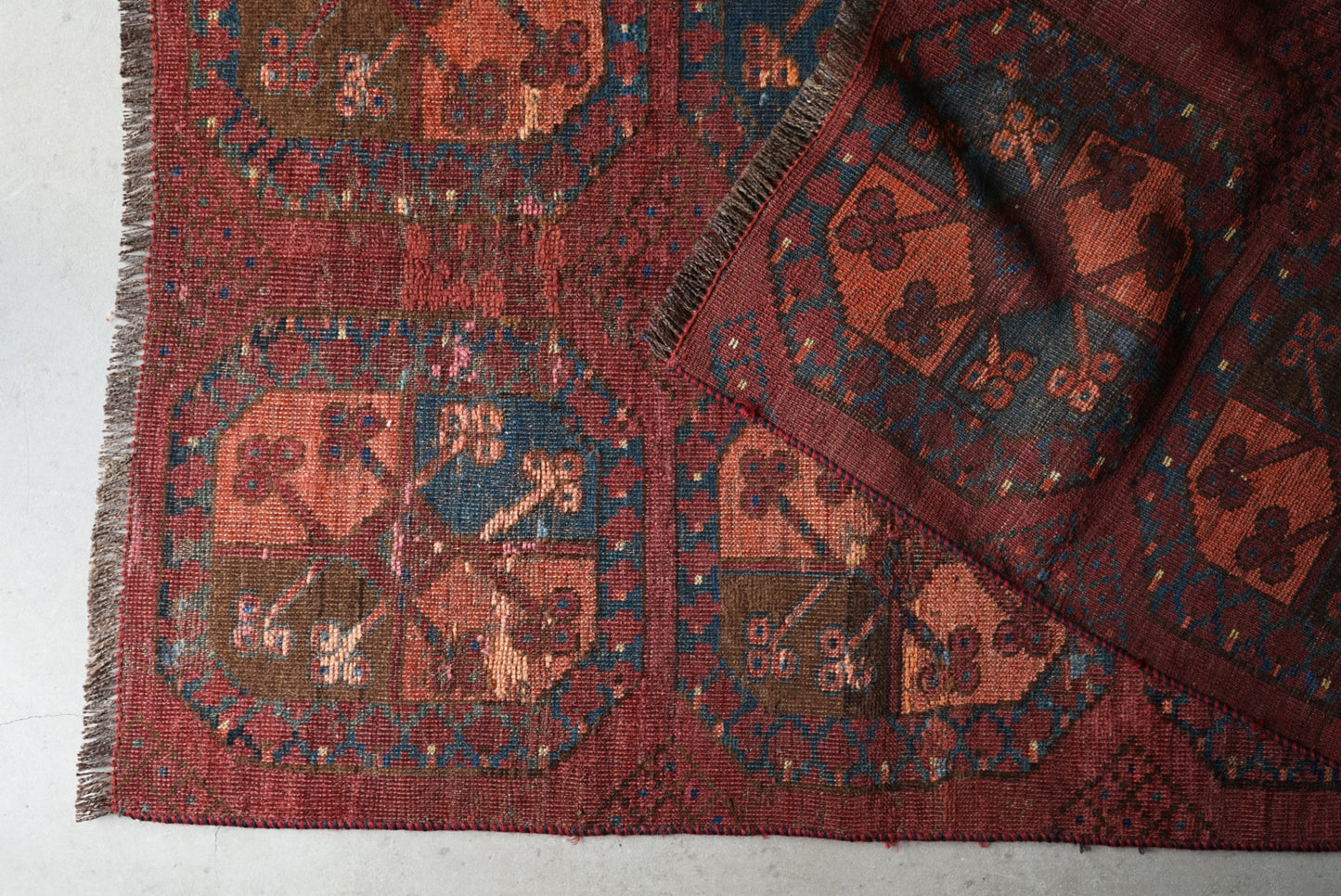 IRAN ANTIQUE TURKMEN 1820年代 170 × 85 cm
