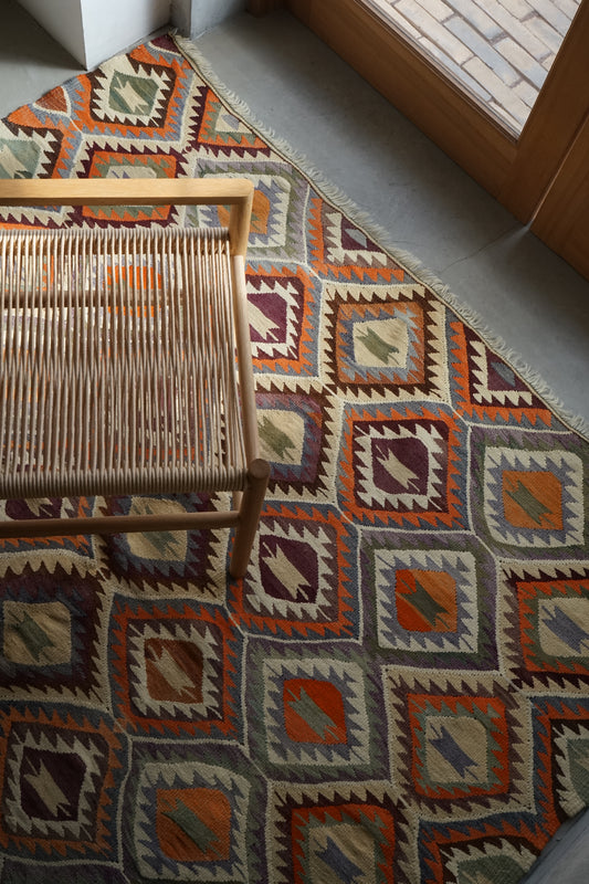 TURKEY OLD SIVAS KILIM 1960年代 314 × 165 cm