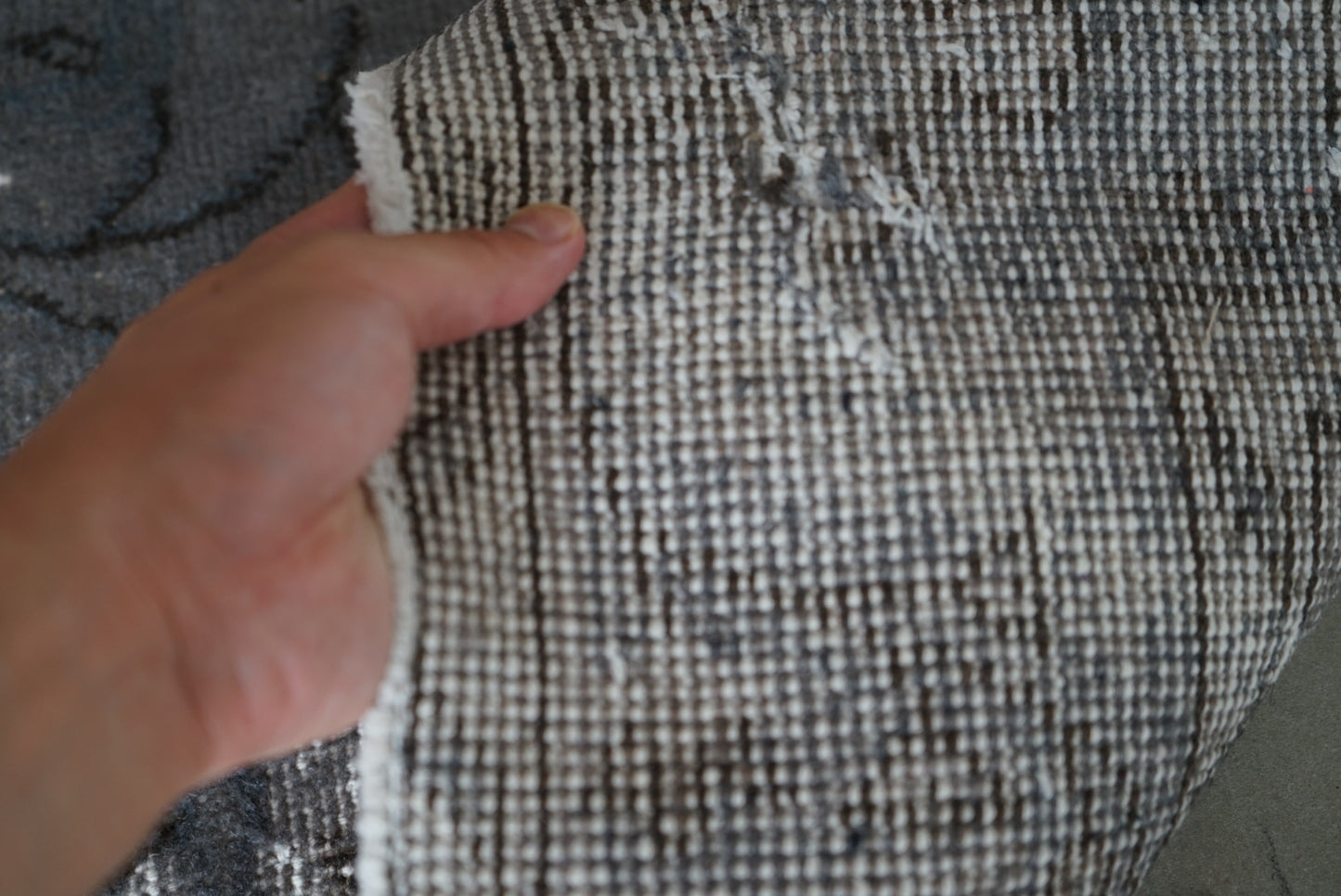 TURKEY OLD CHARCOAL GREY 1970年代 200 × 112 cm No.TR25154