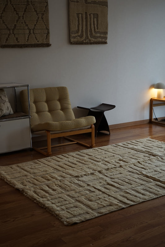 店頭販売 ORIGINAL IRAN QASHQAI KILIM LIVING SIZE " QANAT " 190 × 140 cm