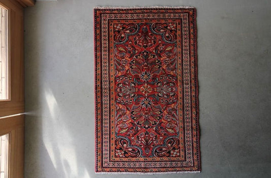 IRAN ANTIQUE LILIAN SAROUK MOHAJERAN FARAHAN 1820年代 108 × 69 cm
