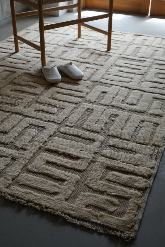 店頭販売 ORIGINAL IRAN QASHQAI KILIM LIVING SIZE " QANAT " 190 × 140 cm