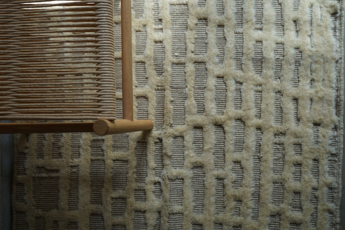 ORIGINAL IRAN QASHQAI KILIM " GRASS " 145 × 97 cm