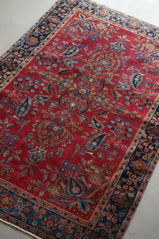 店頭販売 IRAN ANTIQUE KASHAN MOHTASHAM 1720年代 150 × 98 cm