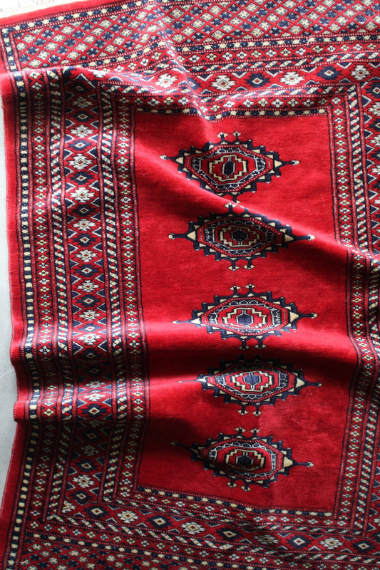 IRAN ANTIQUE AGH BOLAGH TURKMEN 1940年代 152×99cm