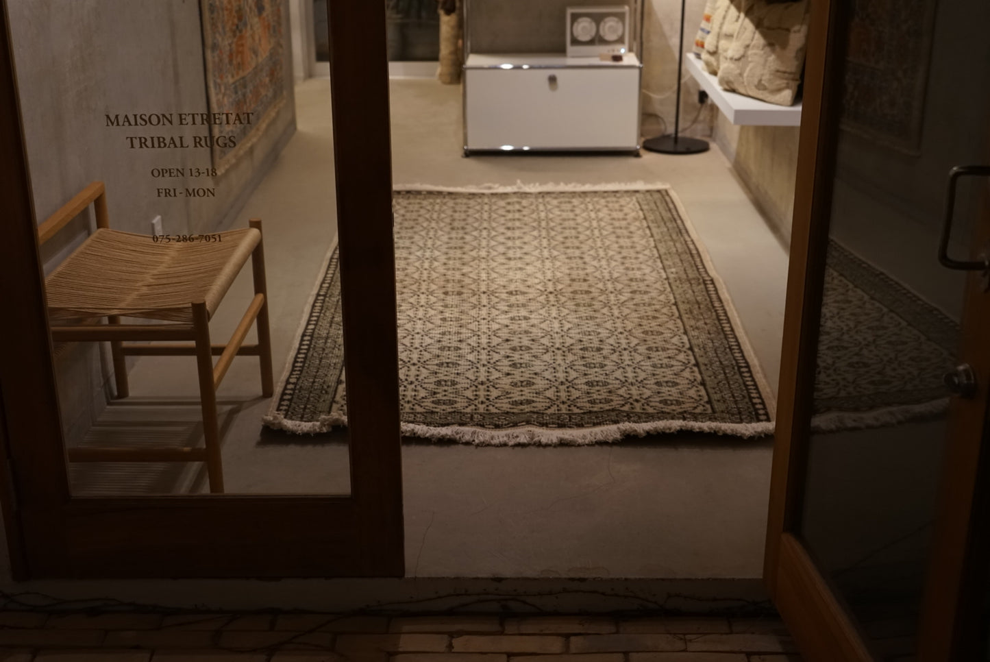 Türkiye Old Isparta Beige , Green 1970年代 219 × 127.5 cm No.TR25252