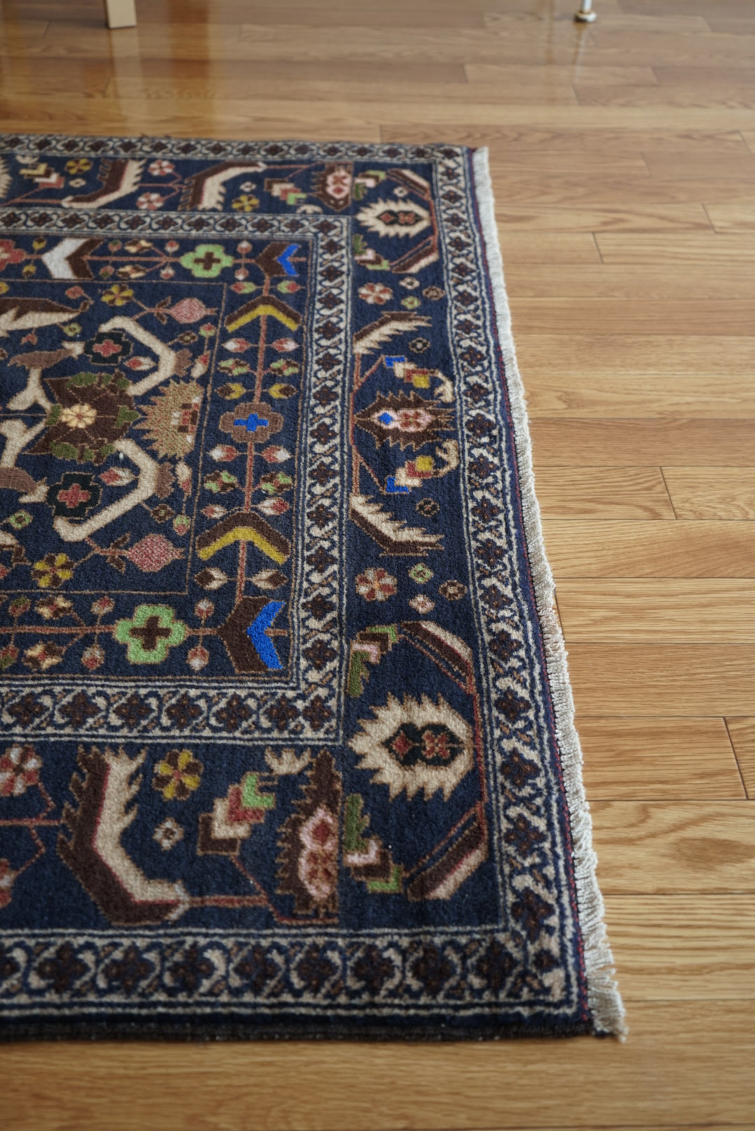 Afghanistan Vintage Baluch Zakani Midnight Navy 1980年代 215 × 121.5 cm No.AF2528
