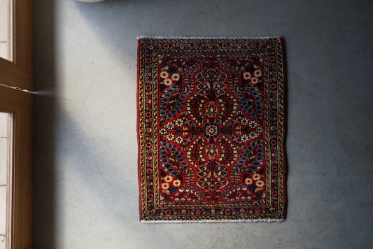 店舗販売 IRAN ANTIQUE LILIAN MOHAJERAN FARAHAN 1820年代 76 × 61.5 cm