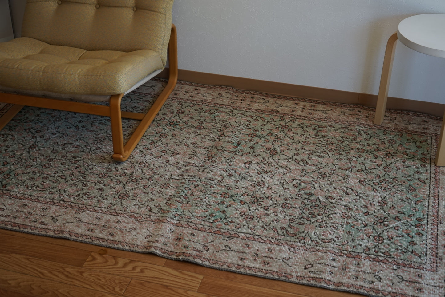 Türkiye Old Isparta Beige , Green 1970年代 203.5 × 114.5 cm No.TR25431