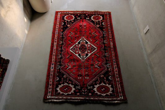 店頭販売 IRAN OLD SHIRAZ QASHQAI HASSAN ABAD 1950年代 163 × 103 cm