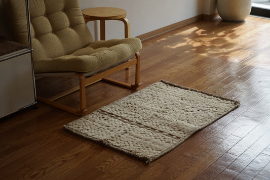 店頭販売 ORIGINAL IRAN QASHQAI KILIM DOORSIZE " MOM " 95 × 65 cm
