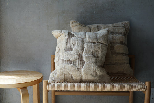 店頭販売 ORIGINAL IRAN QASHQAI KILIM CUSHION COVER " ANCIENT " 35 × 35 cm