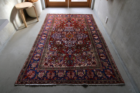 IRAN ANTIQUE ESFAHAN 1860年代 205×137.5cm