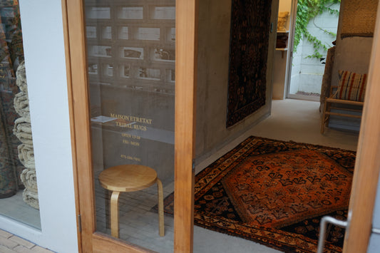 店頭販売 IRAN ANTIQUE SHIRAZ QASHQAI BASSERI 1870年代 217 × 150 cm