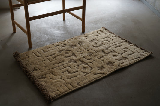 店頭販売 ORIGINAL IRAN QASHQAI KILIM DOORSIZE " ANCIENT " 95 × 65 cm