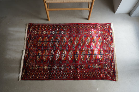 IRAN ANTIQUE TURKMEN YAMUT 1900年代 117 × 78 cm