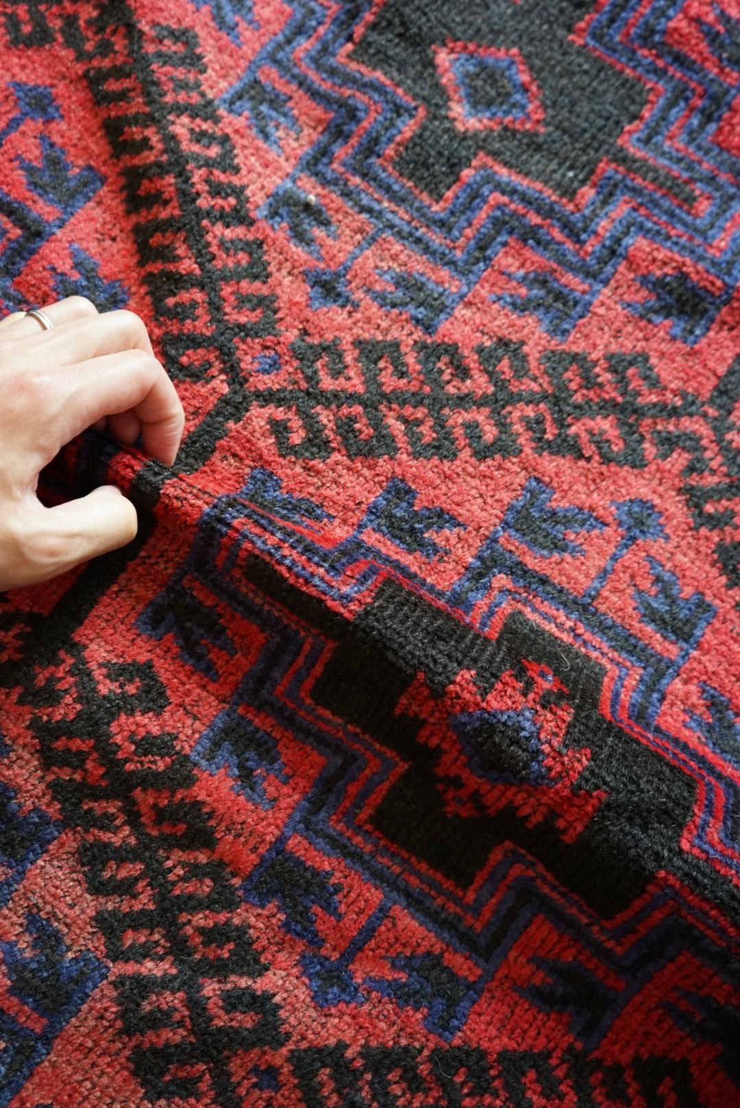 Afghanistan Vintage Baluch 1980年代 381 × 152 cm No.AF2529