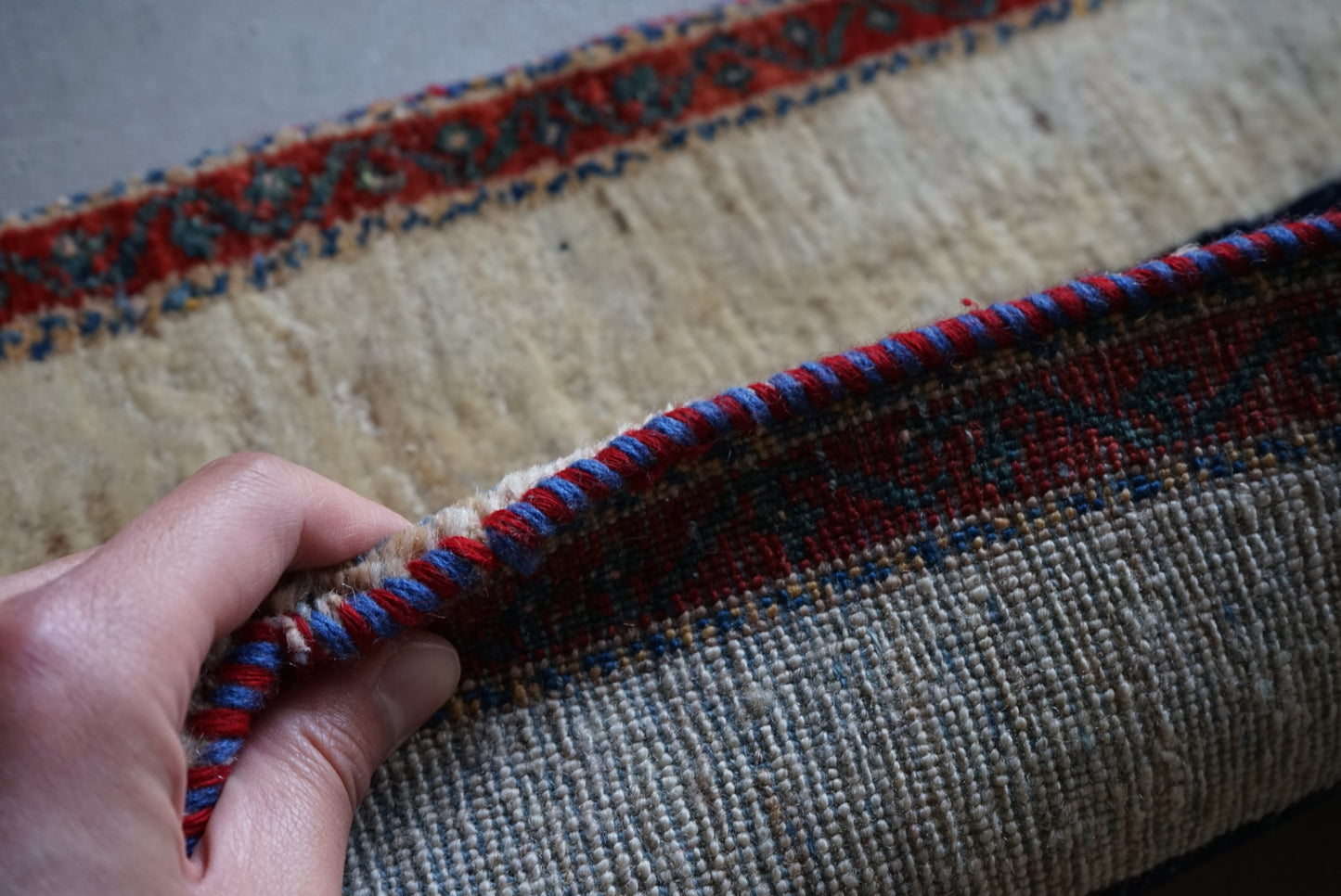 IRAN OLD SHIRAZ QASHQAI GABBEH 1930-1950年代
60 × 33 cm