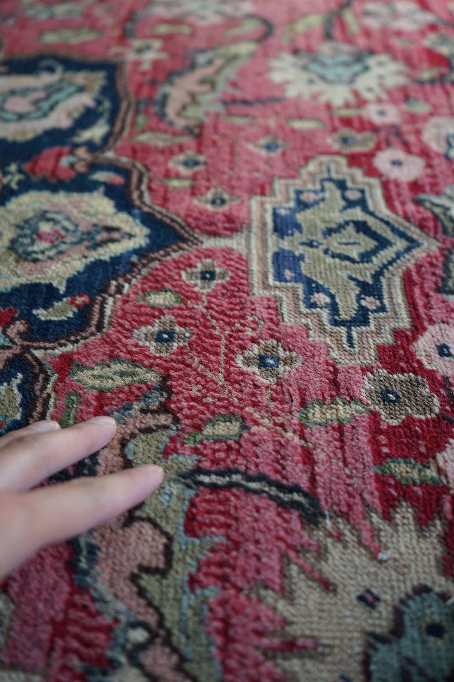 TURKEY OLD KAYSERI PINK 1950-1960年代 218 × 153 cm No.TR25192