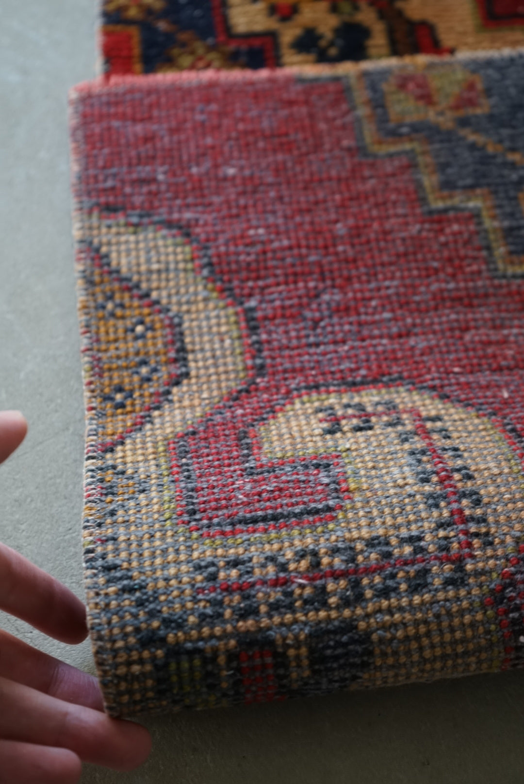 Türkiye Old Oushak Runner 1970年代 154 × 47 cm No.TR25269