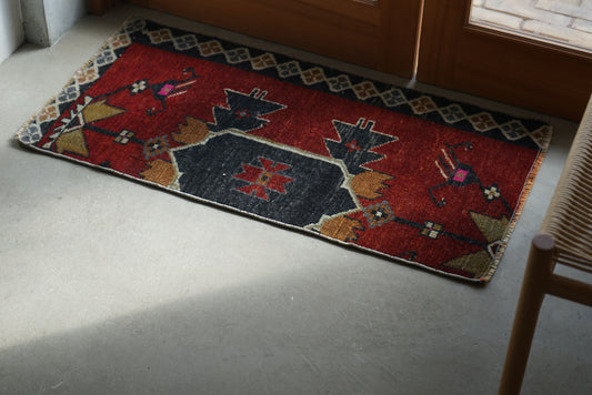 Türkiye Old Oushak Red 95 × 47.5 cm No.TR25297