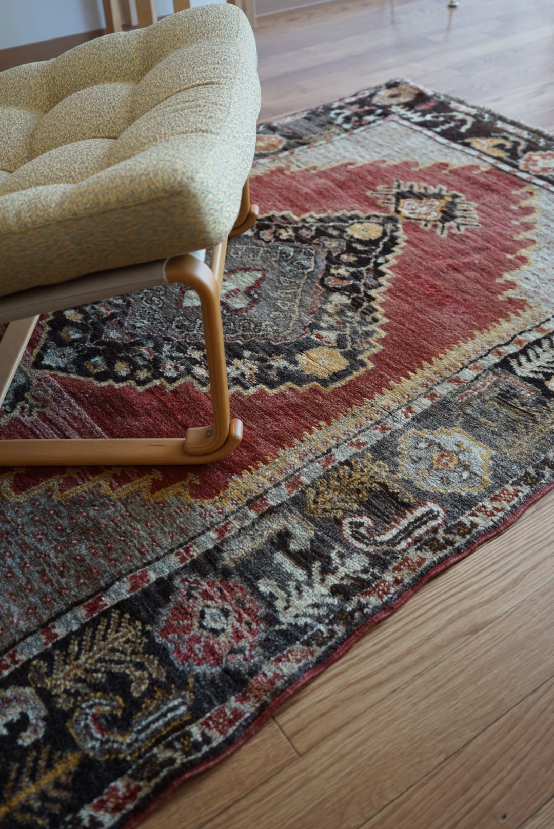 TRIBAL RUG TURKEY OLD KONYA OUSHAK 1965年代 164 × 115 cm No.TR25194