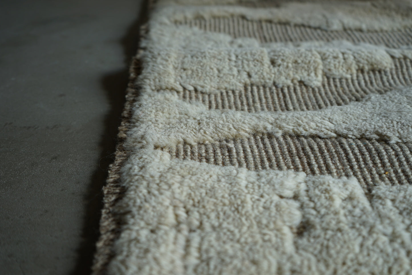 ORIGINAL IRAN QASHQAI KILIM " RIVER " 147 × 96 cm