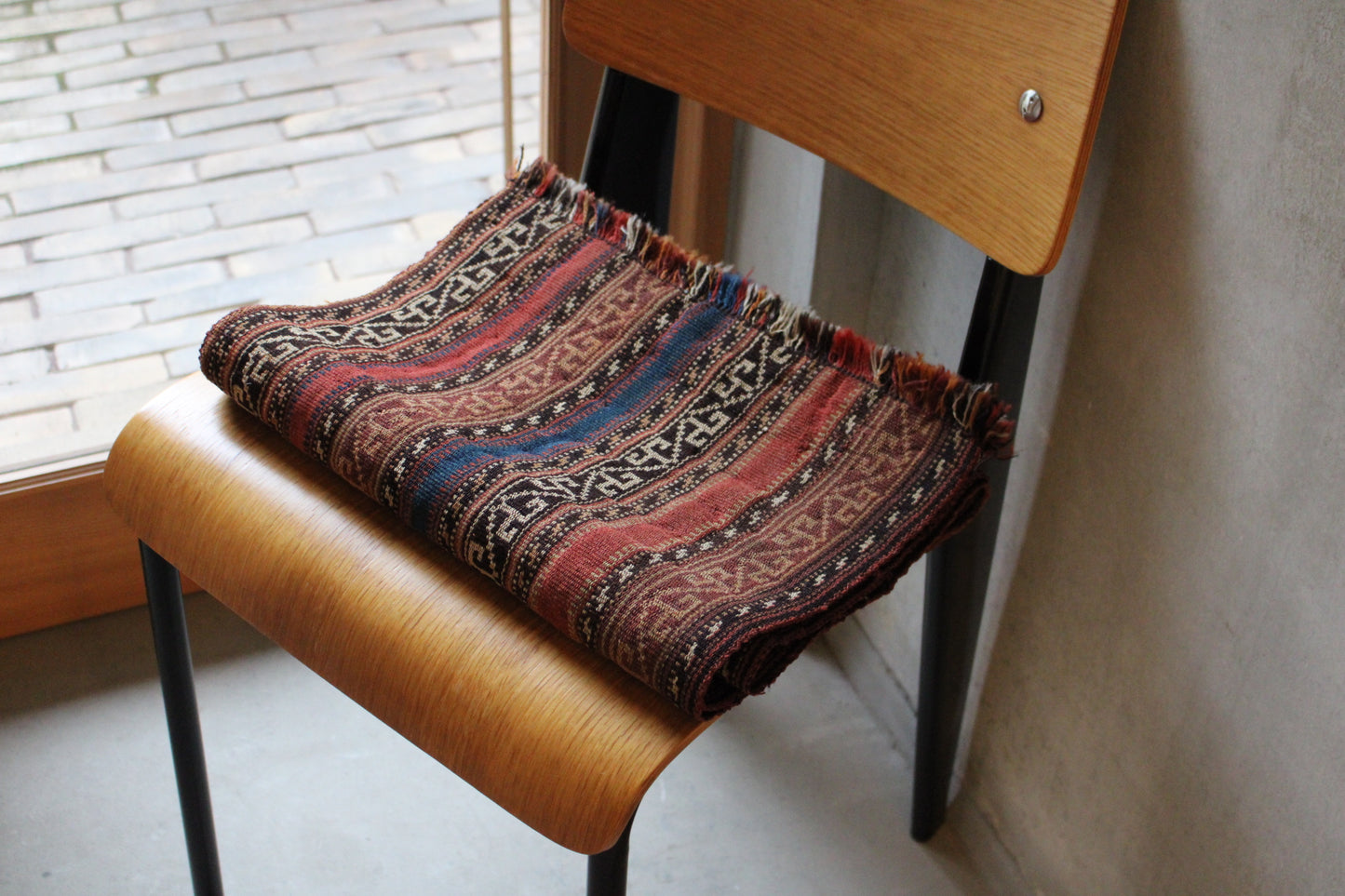 IRAN ANTIQUE KURDISTAN JAJIM
BAJALAN 1820年代 166 × 39 cm