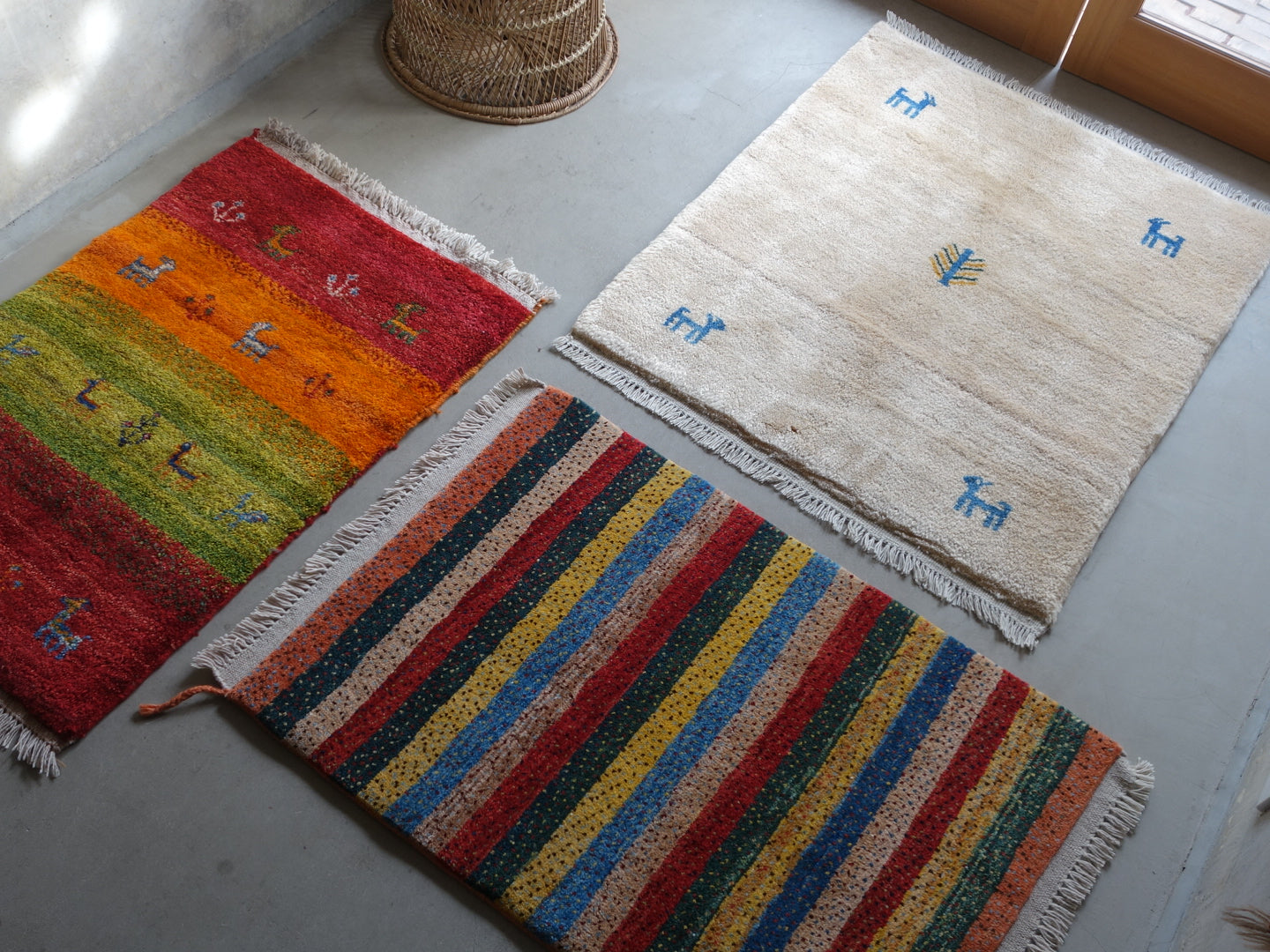 Iran modern | Shiraz Qashqai Gabbeh 109×87cm