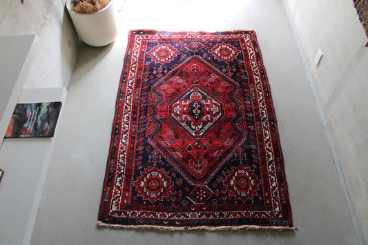 IRAN ANTIQUE SHIRAZ QASHQAI
HASSAN ABAD 1950年代 172×119cm
