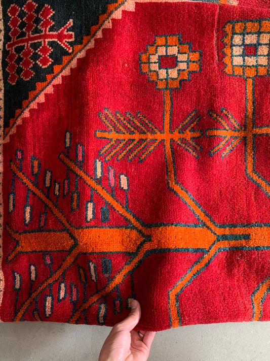 IRAN ANTIQUE GHASHGHAEI 1890年代 234×151cm