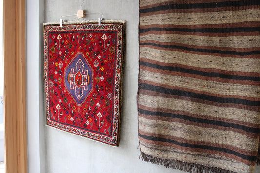 IRAN ANTIQUE SHIRAZ QASHQAI
1930年代 71×69cm