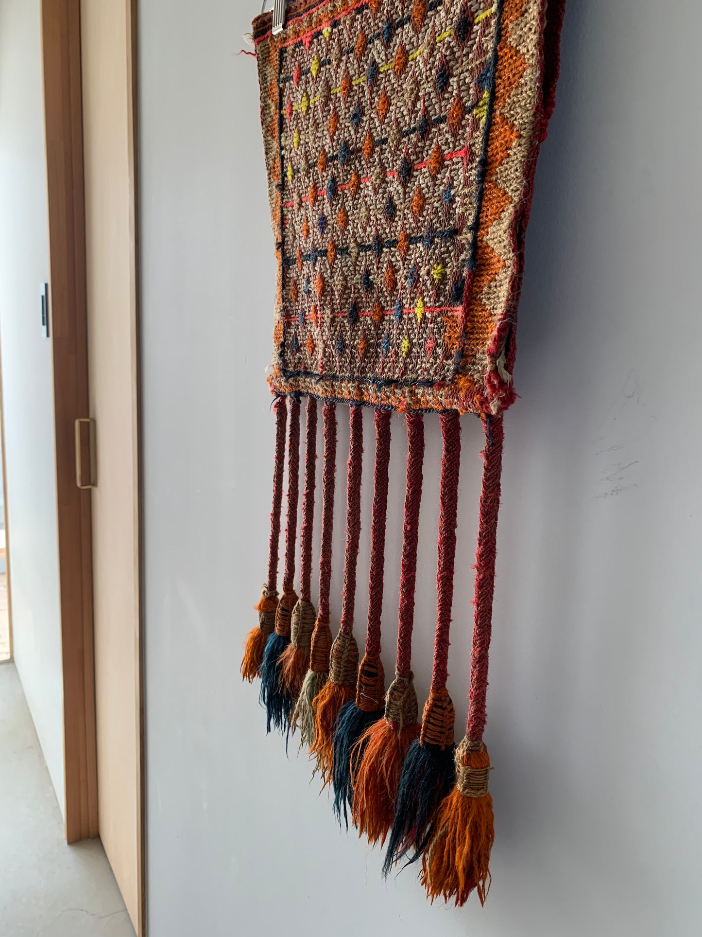 IRAN ANTIQUE SHIRAZ QASHQAI VANI TANCHEH 1860年代