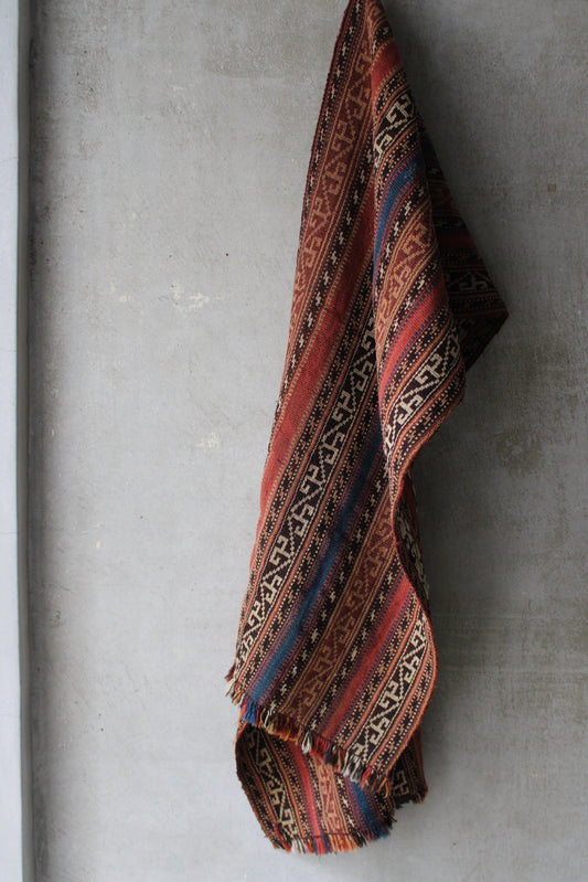 IRAN ANTIQUE KURDISTAN JAJIM
BAJALAN 1820年代 166 × 39 cm