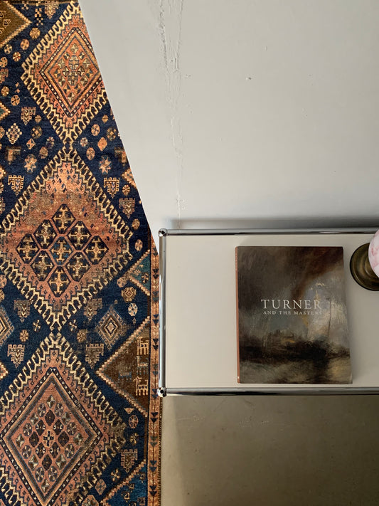 IRAN ANTIQUE SHIRAZ KHAMSEH
1870年代 213.5×76cm