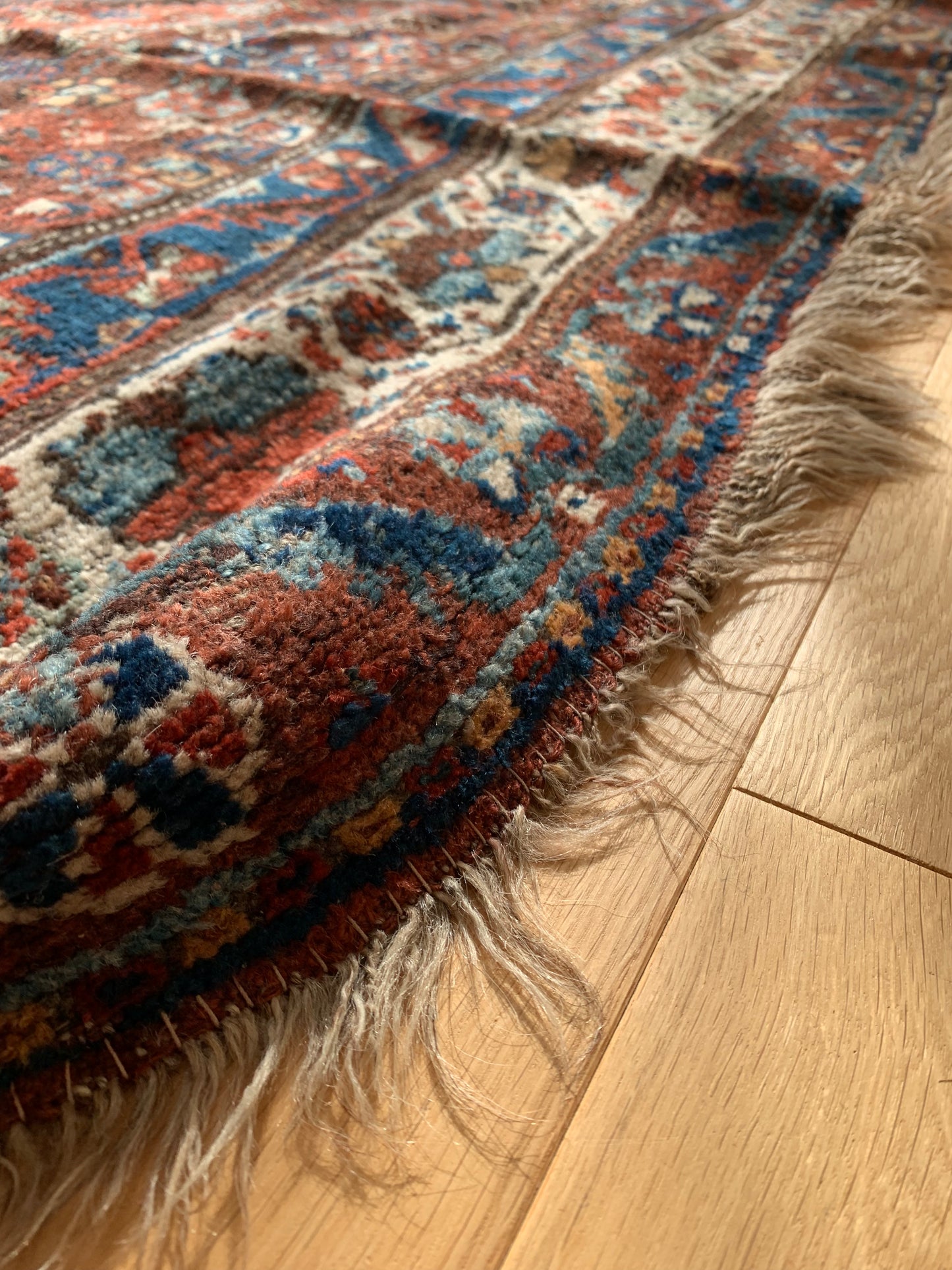 店頭販売 IRAN ANTIQUE SHIRAZ KHAMSEH BIBI BAFT 1720年代 289×205cm