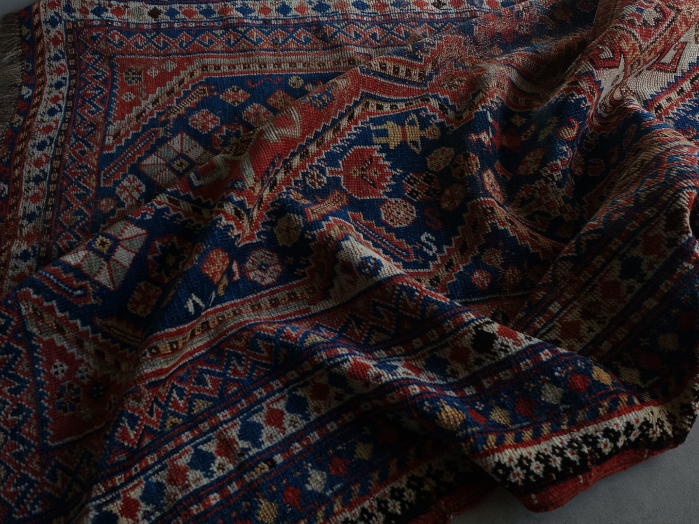 店頭販売 IRAN ANTIQUE SHIRAZ KHAMSEH 1660年代 216 × 117.5 cm