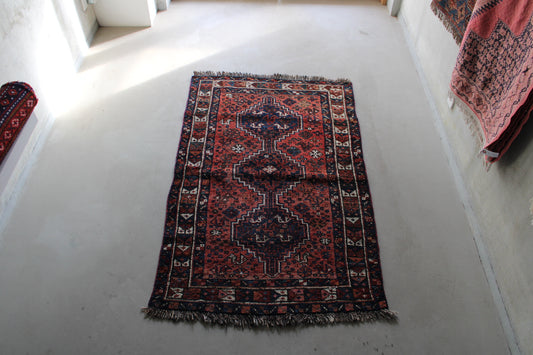 IRAN ANTIQUE SHIRAZ KHAMSEH
1880年代 136.5×87cm