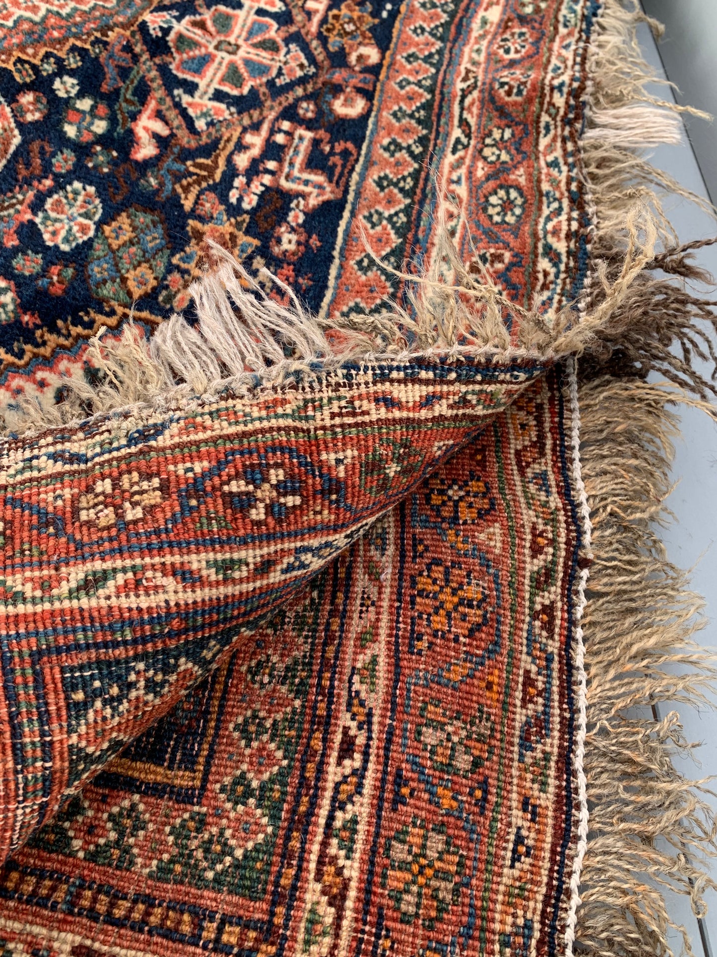 IRAN ANTIQUE SHIRAZ KHAMSEH
BAGH-E ANARI 1880年代 154×123cm