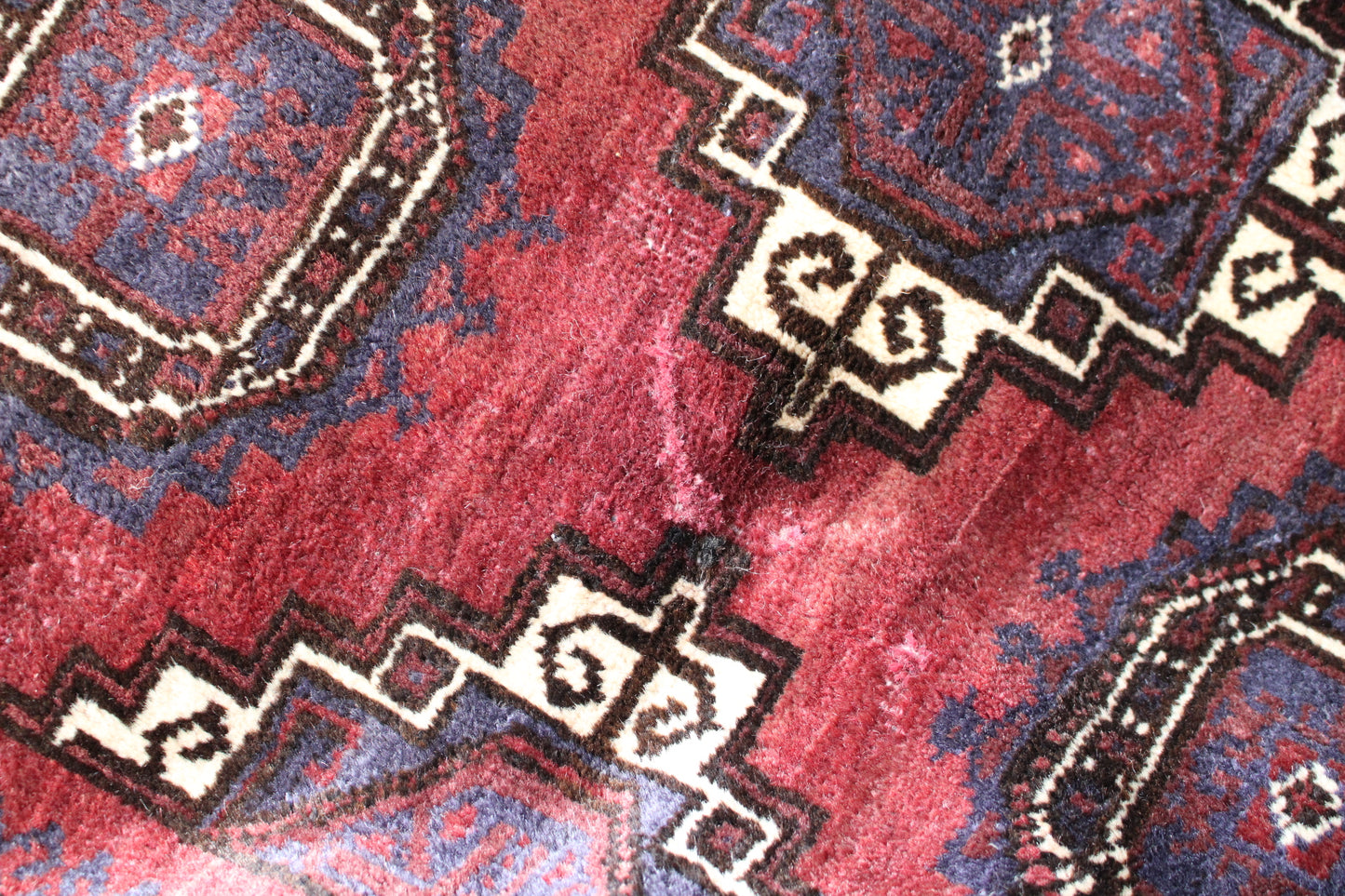 AFGHANISTAN OLD BALUCH PURPLE 1970年代 304 × 165 cm